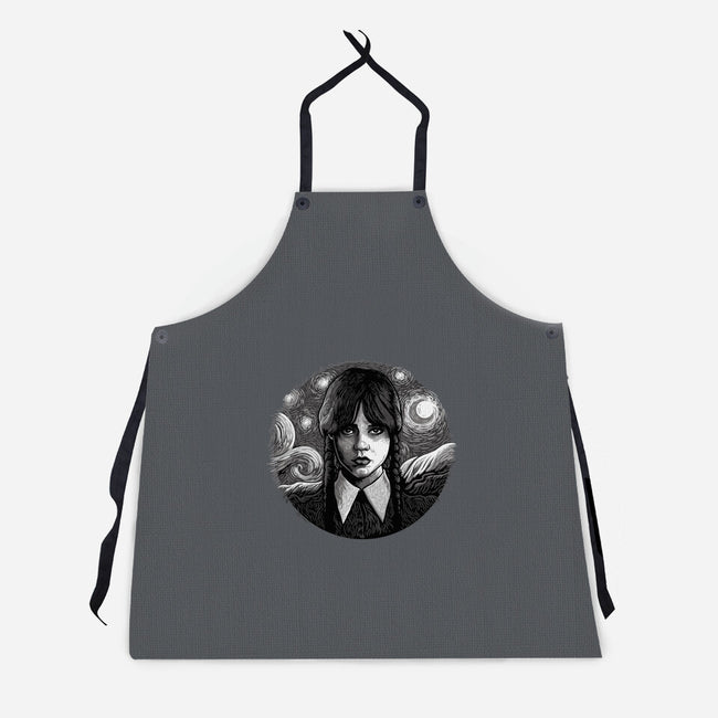 Paint It Black-Unisex-Kitchen-Apron-daobiwan