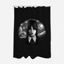 Paint It Black-None-Polyester-Shower Curtain-daobiwan