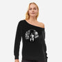 Paint It Black-Womens-Off Shoulder-Sweatshirt-daobiwan
