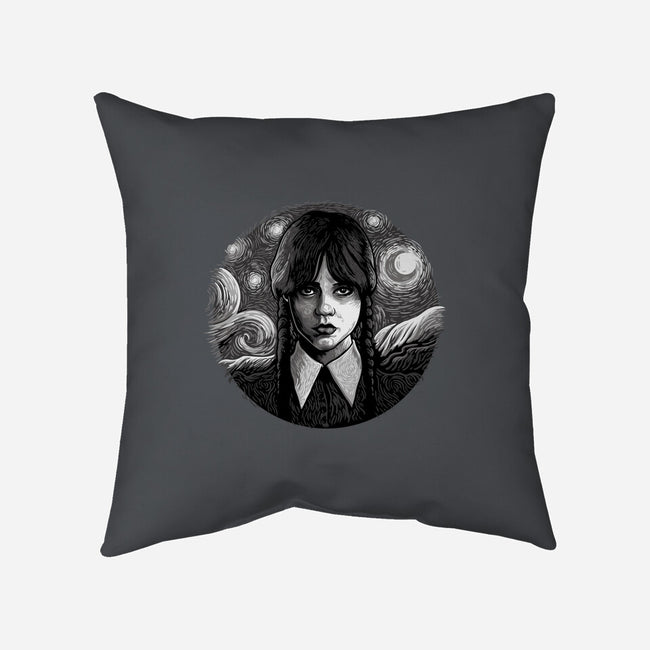 Paint It Black-None-Removable Cover w Insert-Throw Pillow-daobiwan