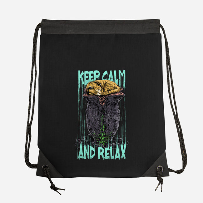 Don't Disturb Me-None-Drawstring-Bag-zascanauta