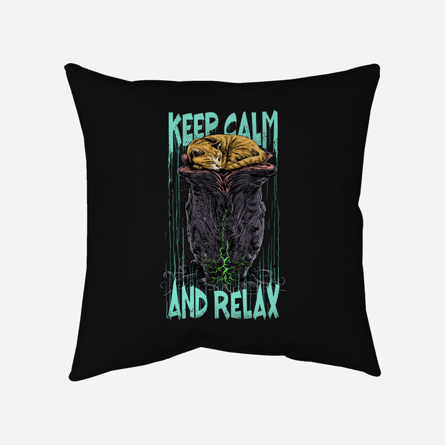 Don't Disturb Me-None-Removable Cover w Insert-Throw Pillow-zascanauta