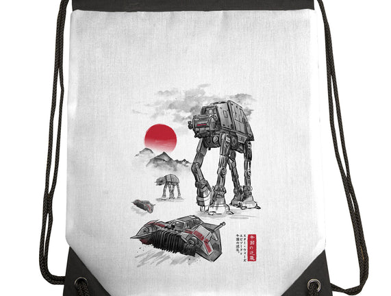 Defense Of Echo Base Sumi-e