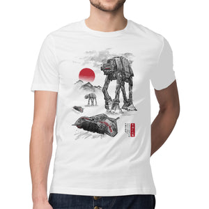 Defense Of Echo Base Sumi-e