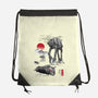 Defense Of Echo Base Sumi-e-None-Drawstring-Bag-DrMonekers