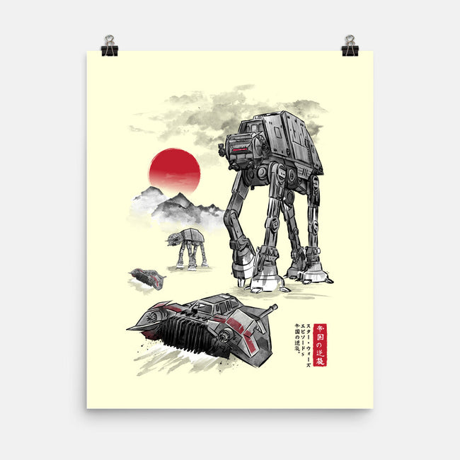 Defense Of Echo Base Sumi-e-None-Matte-Poster-DrMonekers