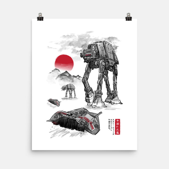Defense Of Echo Base Sumi-e-None-Matte-Poster-DrMonekers