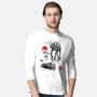 Defense Of Echo Base Sumi-e-Mens-Long Sleeved-Tee-DrMonekers