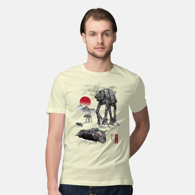 Defense Of Echo Base Sumi-e-Mens-Premium-Tee-DrMonekers