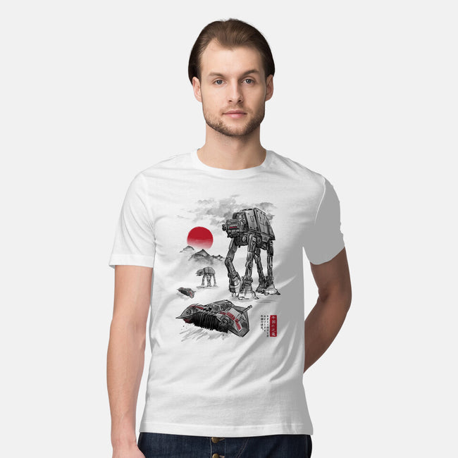 Defense Of Echo Base Sumi-e-Mens-Premium-Tee-DrMonekers