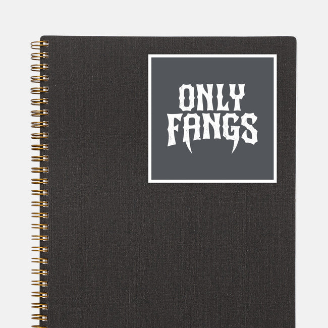 Only Fangs-None-Glossy-Sticker-Nemons