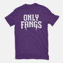 Only Fangs-Womens-Fitted-Tee-Nemons