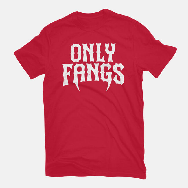 Only Fangs-Womens-Fitted-Tee-Nemons