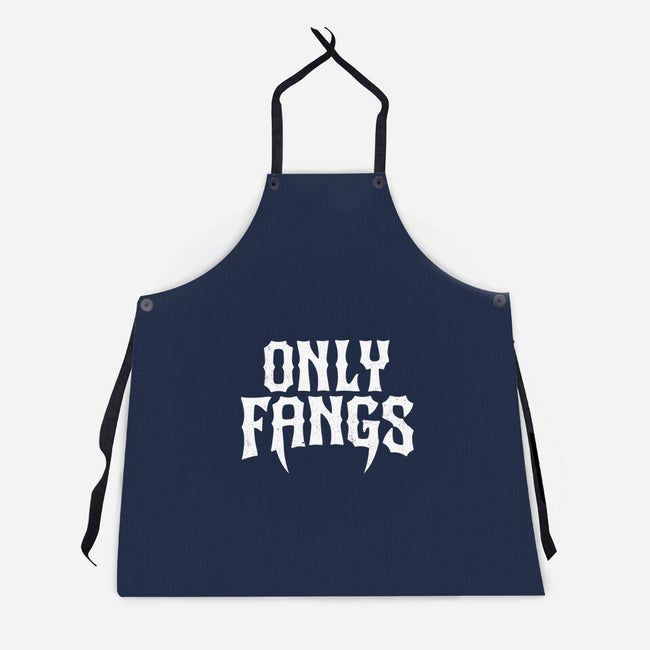 Only Fangs-Unisex-Kitchen-Apron-Nemons