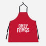 Only Fangs-Unisex-Kitchen-Apron-Nemons
