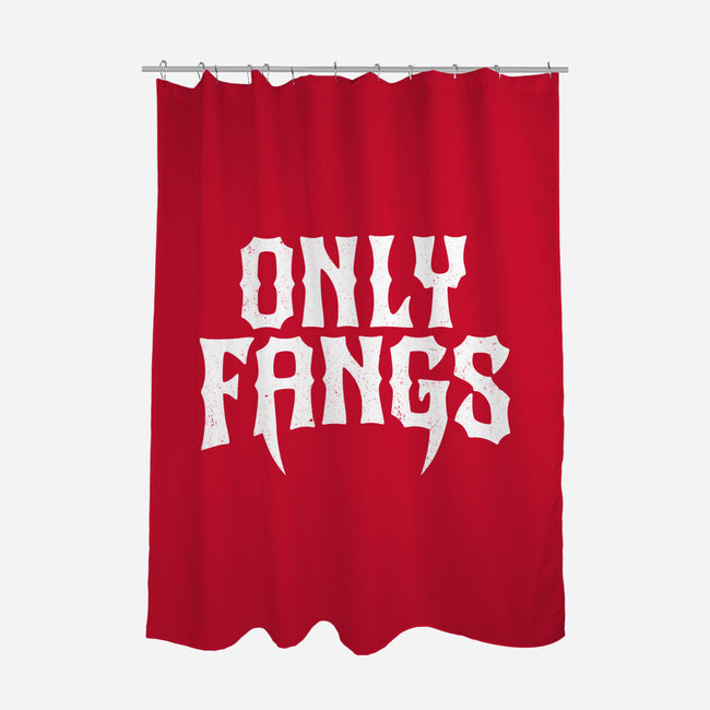Only Fangs-None-Polyester-Shower Curtain-Nemons