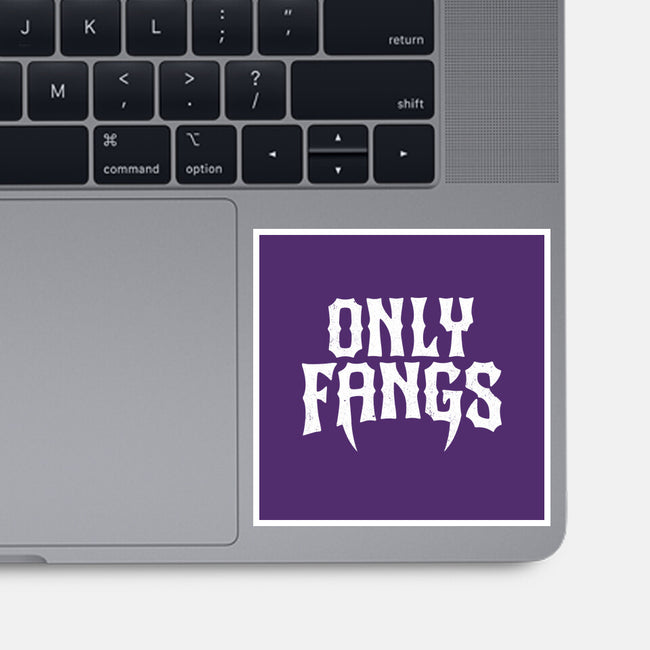 Only Fangs-None-Glossy-Sticker-Nemons