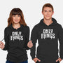Only Fangs-Unisex-Pullover-Sweatshirt-Nemons