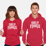 Only Fangs-Unisex-Pullover-Sweatshirt-Nemons