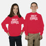 Only Fangs-Youth-Crew Neck-Sweatshirt-Nemons