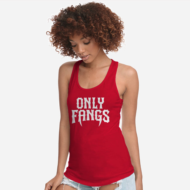 Only Fangs-Womens-Racerback-Tank-Nemons