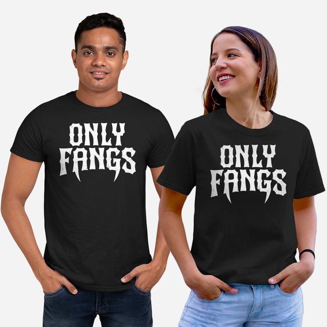Only Fangs-Unisex-Basic-Tee-Nemons