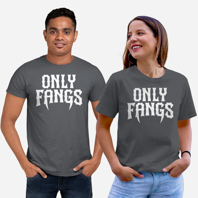 Only Fangs-Unisex-Basic-Tee-Nemons