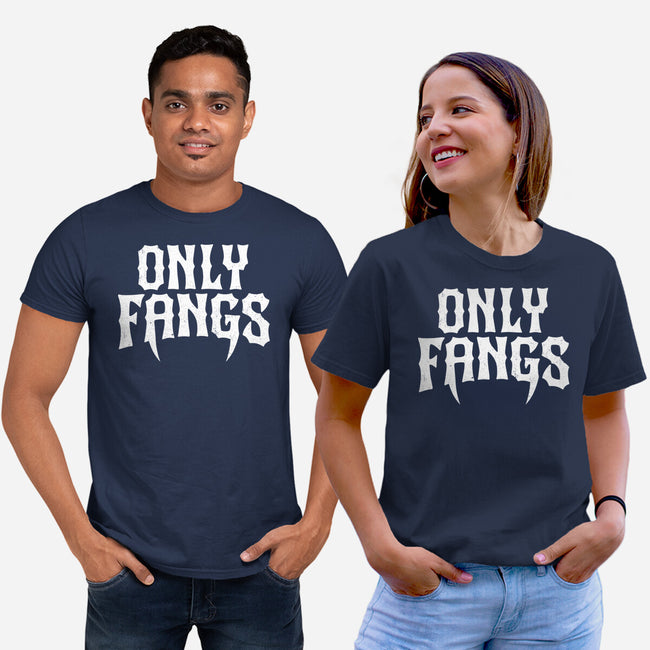 Only Fangs-Unisex-Basic-Tee-Nemons