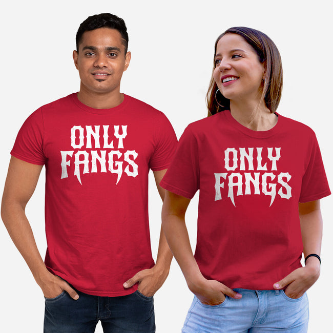 Only Fangs-Unisex-Basic-Tee-Nemons