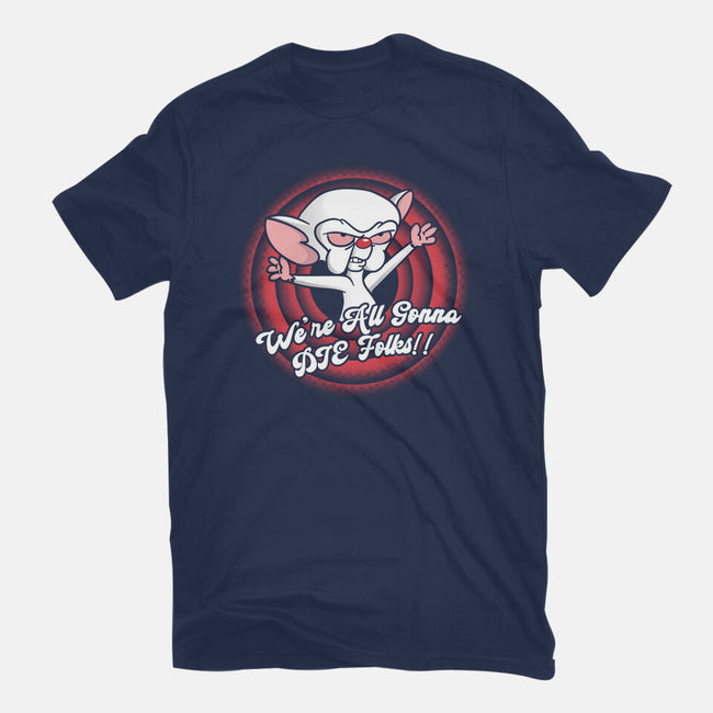We All Are Gonna Die-Womens-Fitted-Tee-turborat14