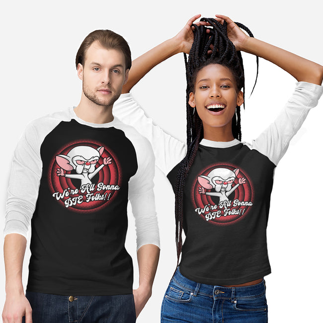 We All Are Gonna Die-Unisex-Baseball-Tee-turborat14