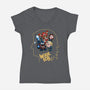 Inside Bob-Womens-V-Neck-Tee-PrimePremne