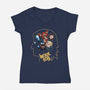 Inside Bob-Womens-V-Neck-Tee-PrimePremne