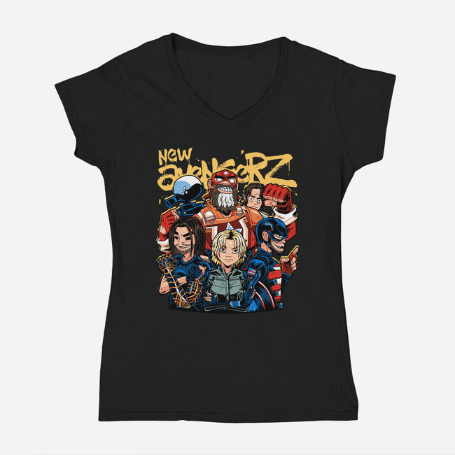 Bvengerz-Womens-V-Neck-Tee-PrimePremne