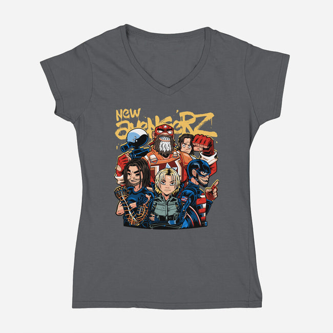 Bvengerz-Womens-V-Neck-Tee-PrimePremne