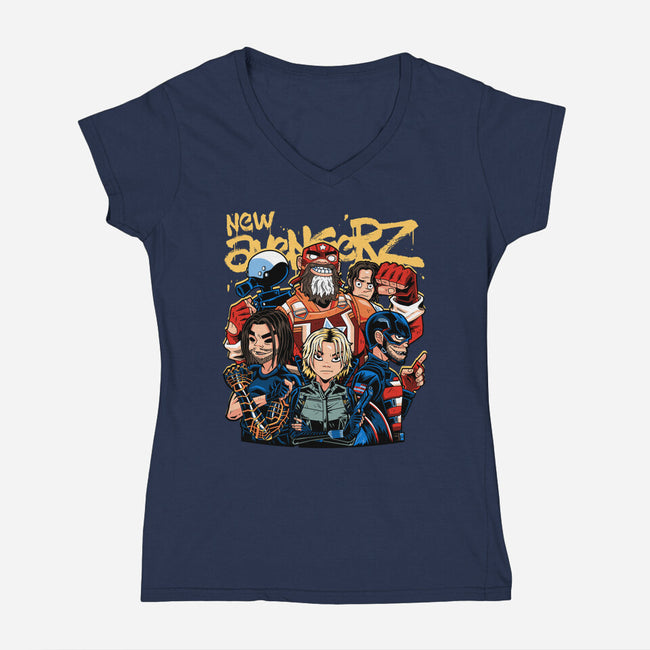 Bvengerz-Womens-V-Neck-Tee-PrimePremne