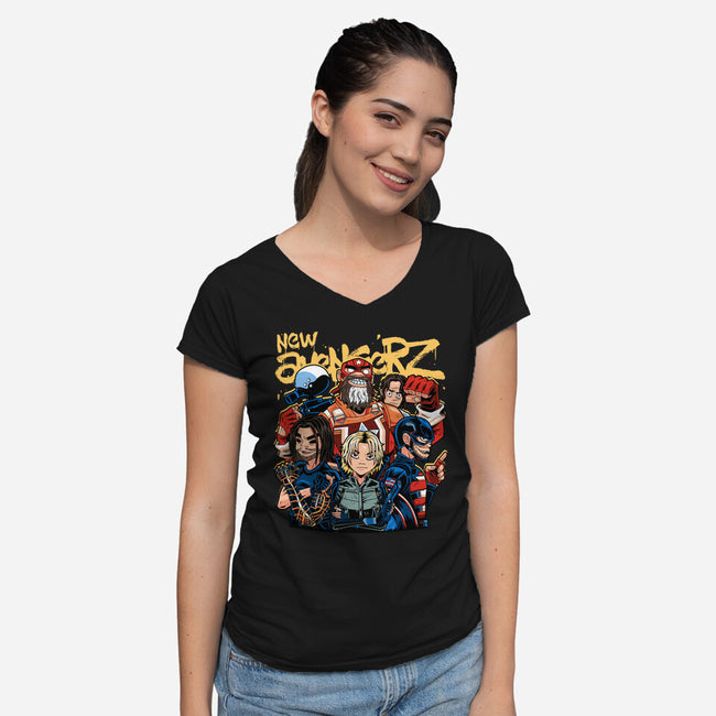 Bvengerz-Womens-V-Neck-Tee-PrimePremne