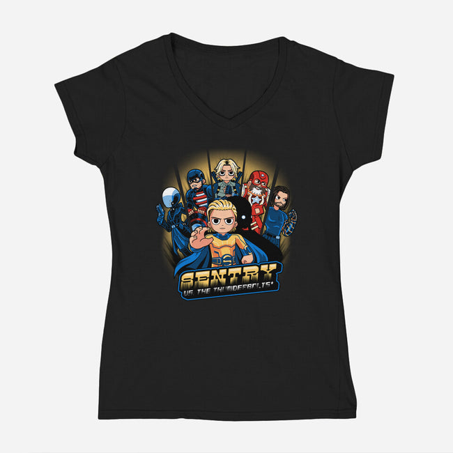 Bob Pilgrim-Womens-V-Neck-Tee-PrimePremne