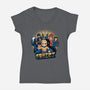Bob Pilgrim-Womens-V-Neck-Tee-PrimePremne