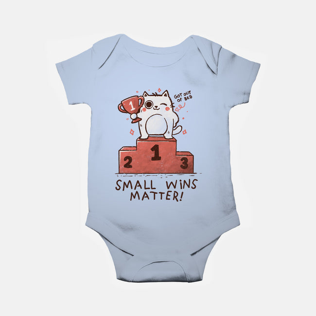 Small Wins Matter-Baby-Basic-Onesie-koalastudio
