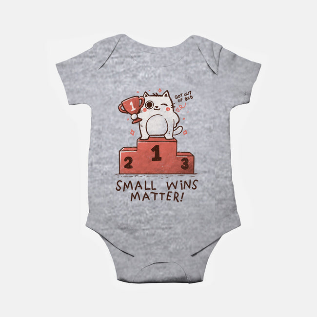 Small Wins Matter-Baby-Basic-Onesie-koalastudio