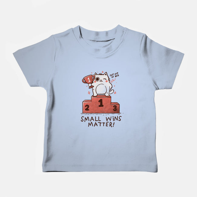 Small Wins Matter-Baby-Basic-Tee-koalastudio