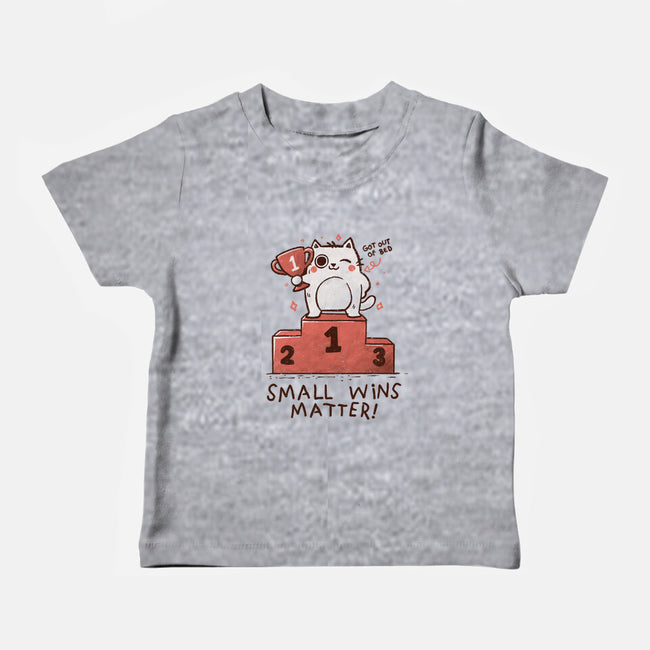 Small Wins Matter-Baby-Basic-Tee-koalastudio