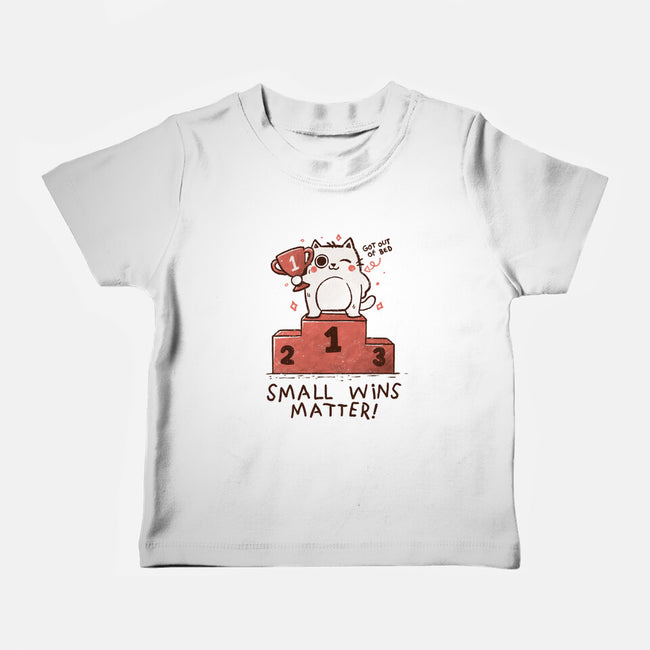 Small Wins Matter-Baby-Basic-Tee-koalastudio