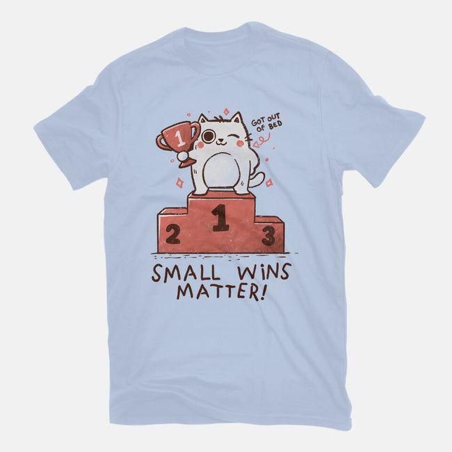 Small Wins Matter-Womens-Basic-Tee-koalastudio