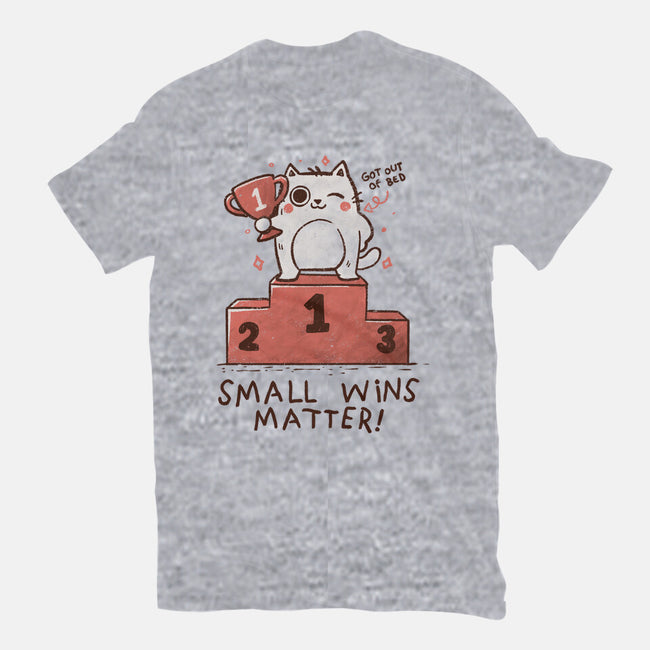 Small Wins Matter-Womens-Basic-Tee-koalastudio