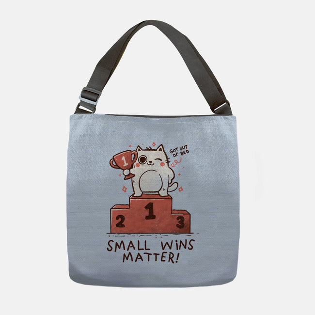 Small Wins Matter-None-Adjustable Tote-Bag-koalastudio