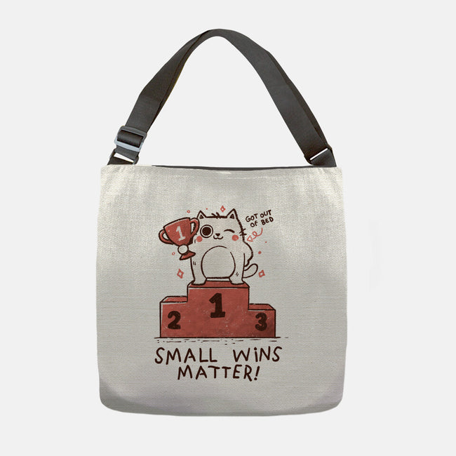 Small Wins Matter-None-Adjustable Tote-Bag-koalastudio