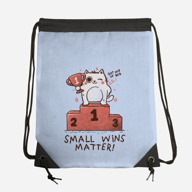 Small Wins Matter-None-Drawstring-Bag-koalastudio