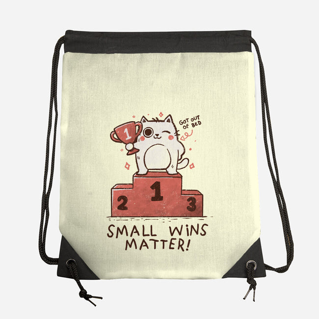 Small Wins Matter-None-Drawstring-Bag-koalastudio